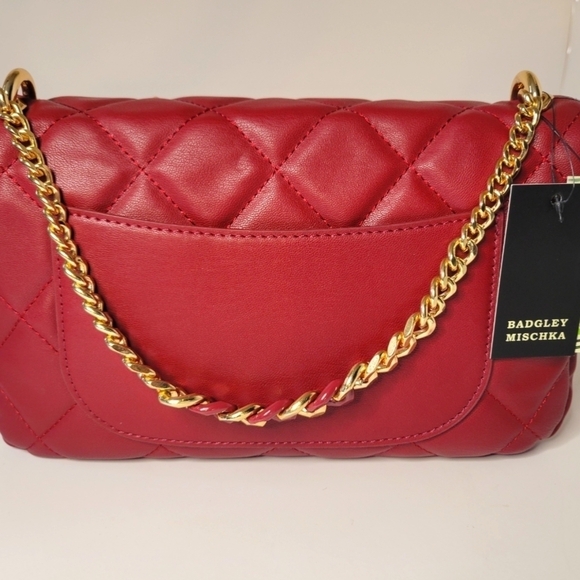 Badgley Mischka Flap Shoulder/Crossbody Bag - Picture 5 of 8